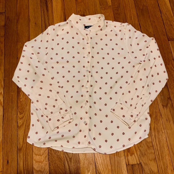 WOMENS VINTAGE STYLE APC TOP! - Picture 2 of 5